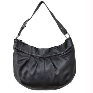 Black coach shoulder bag